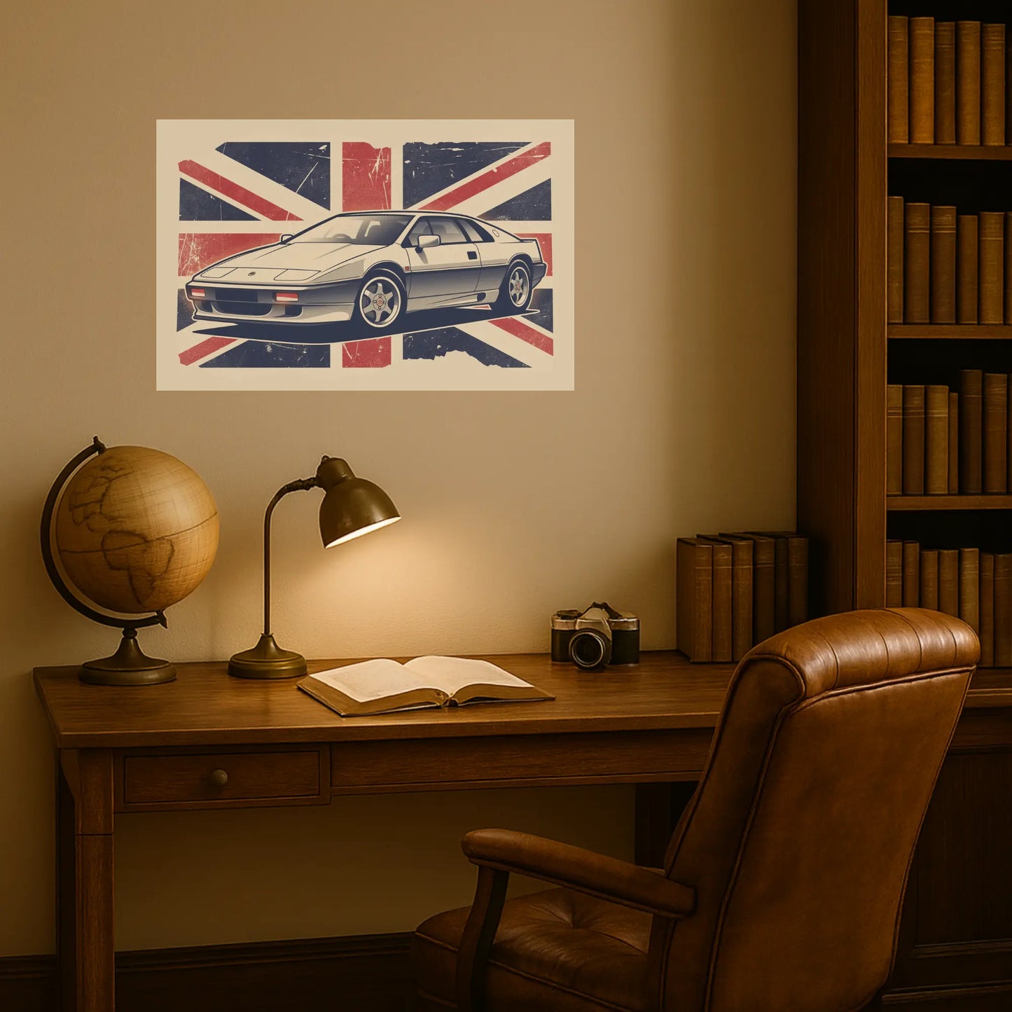 Lotus Esprit - Fine Art Poster Galeto