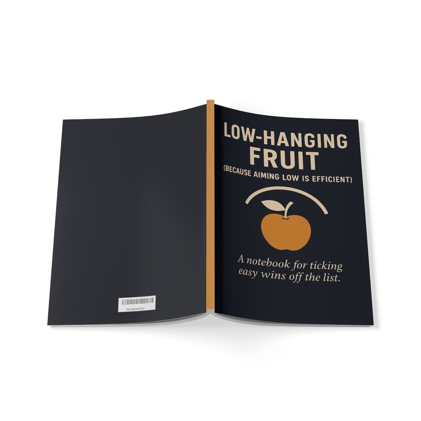 Low-Hanging Fruit A5 Notebook – Funny Corporate Journal for Easy Wins, Office Humor & Meeting Notes