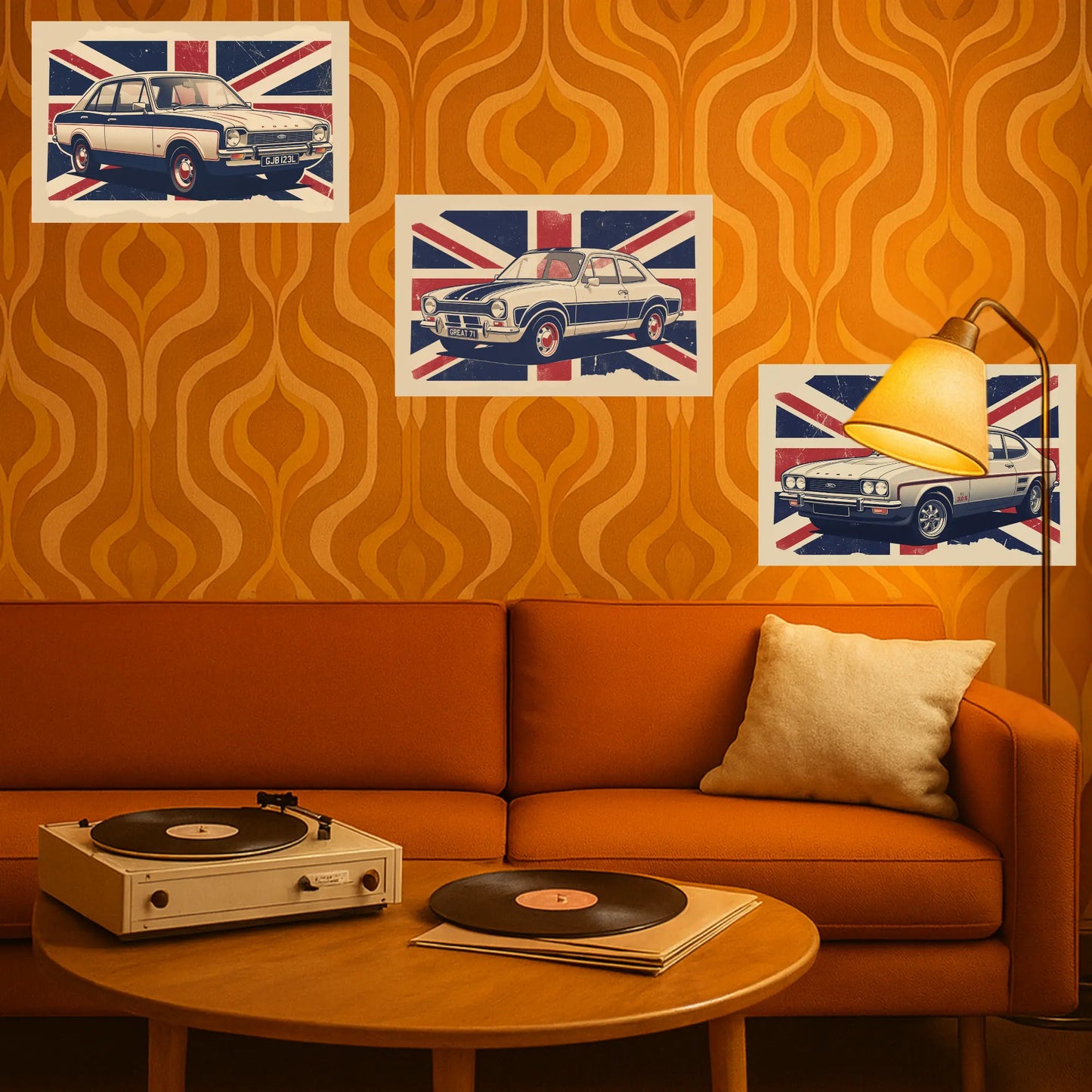 Ford Cortina - Fine Art Poster Galeto