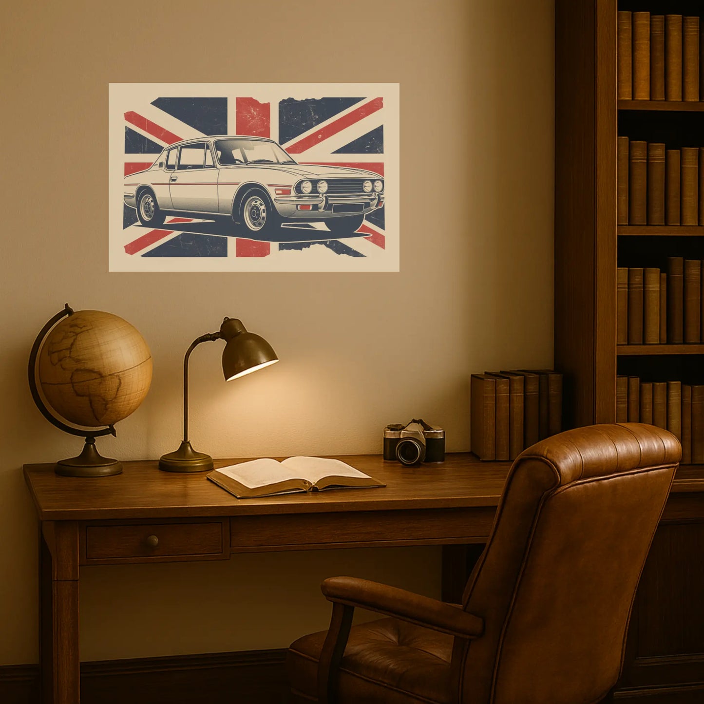 Triumph Stag - Fine Art Poster Galeto