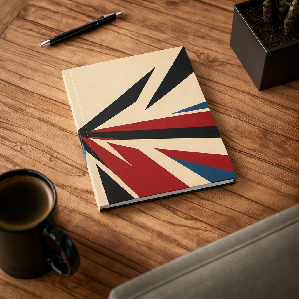 Union Jack A5 Notebooks – Retro British Inspired Journal Collection