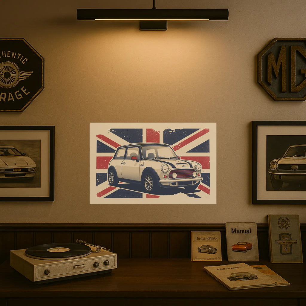 Mini Cooper   - Fine Art Poster Galeto