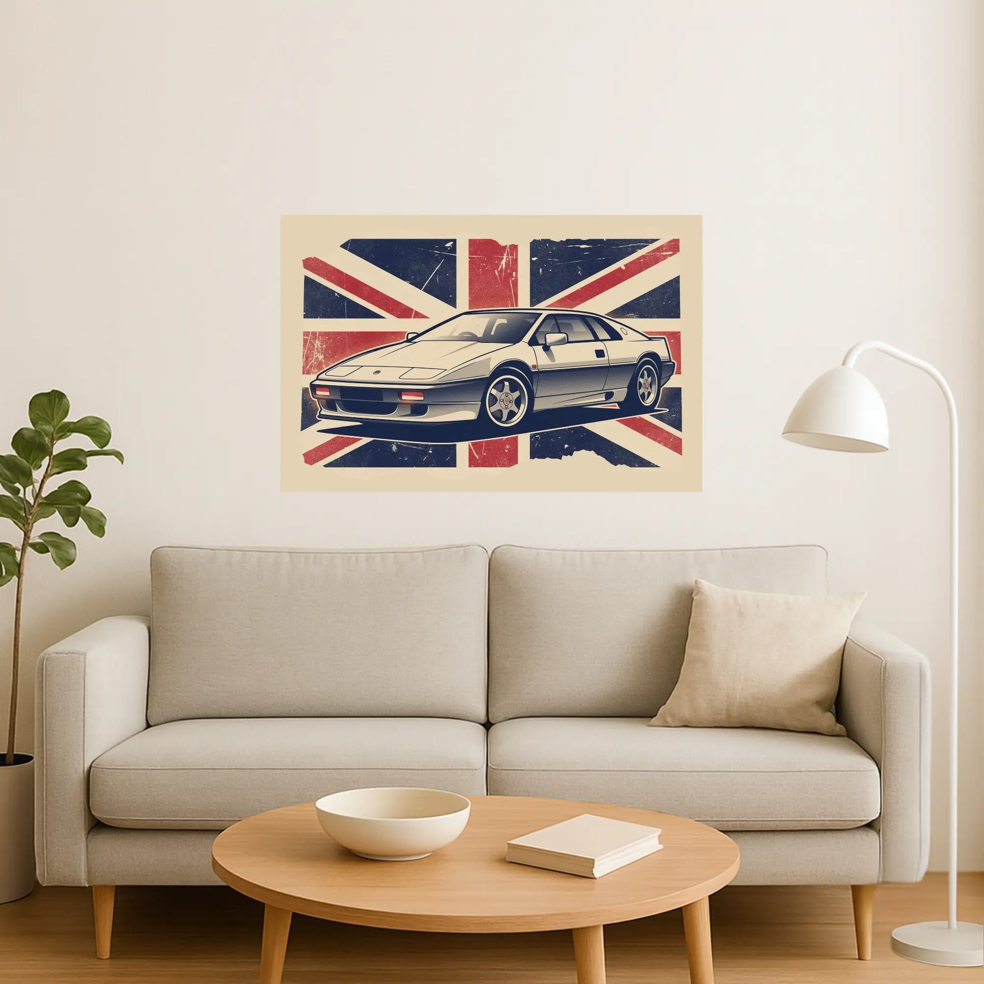 Lotus Esprit   - Fine Art Poster Galeto