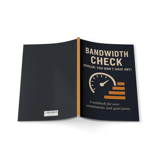 A5 Hardback Journal - Bandwidth Check Lulu