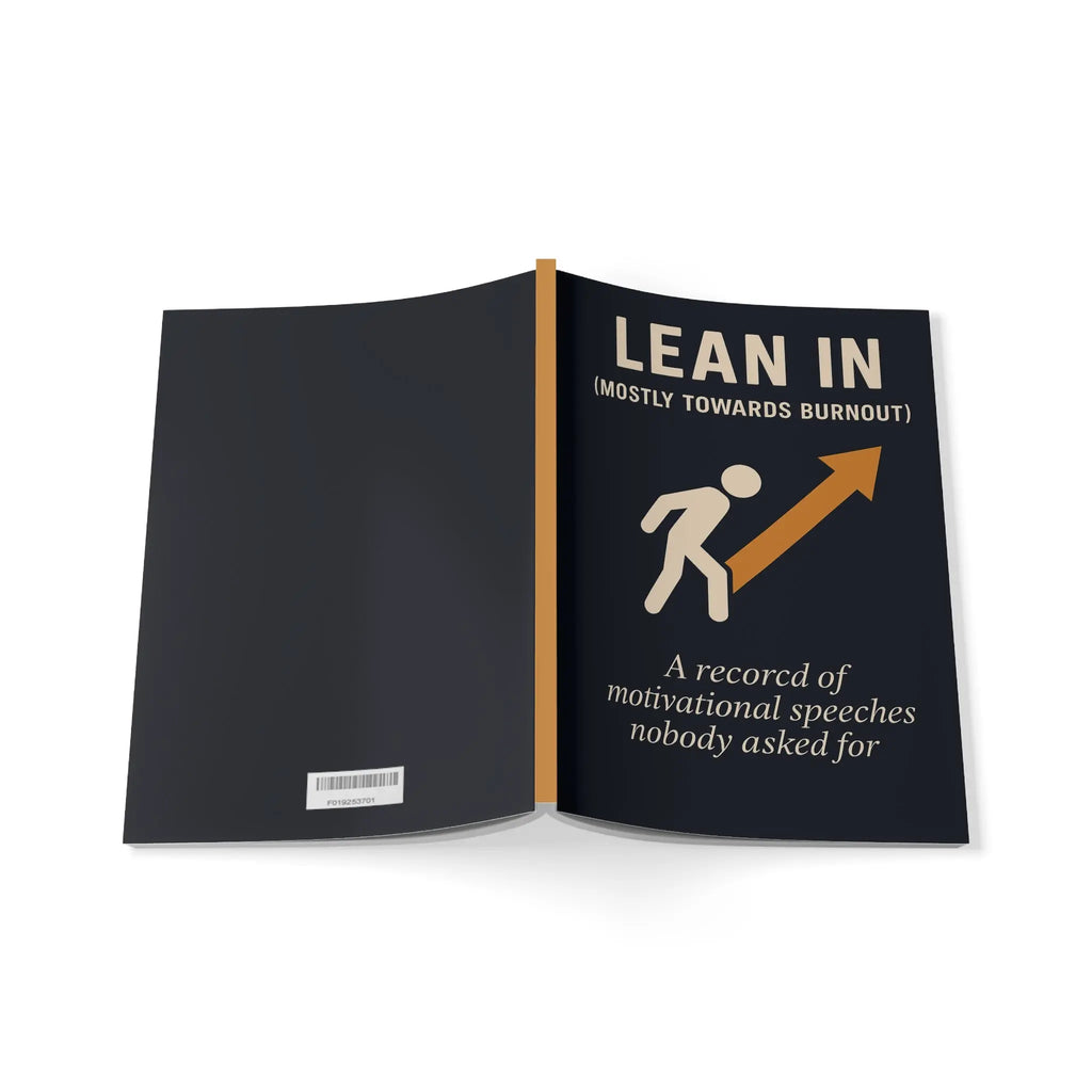 A5 Hardback Journal - Lean In Lulu