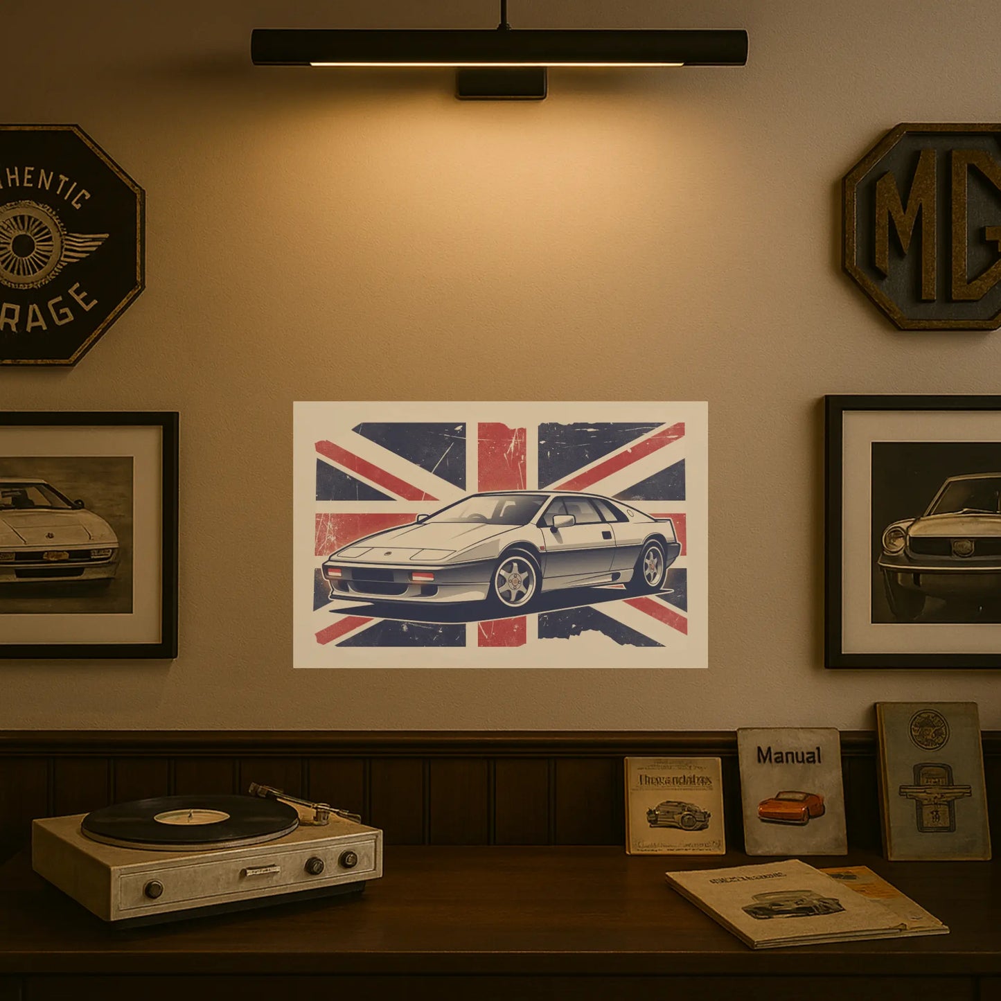 Lotus Esprit   - Fine Art Poster Galeto