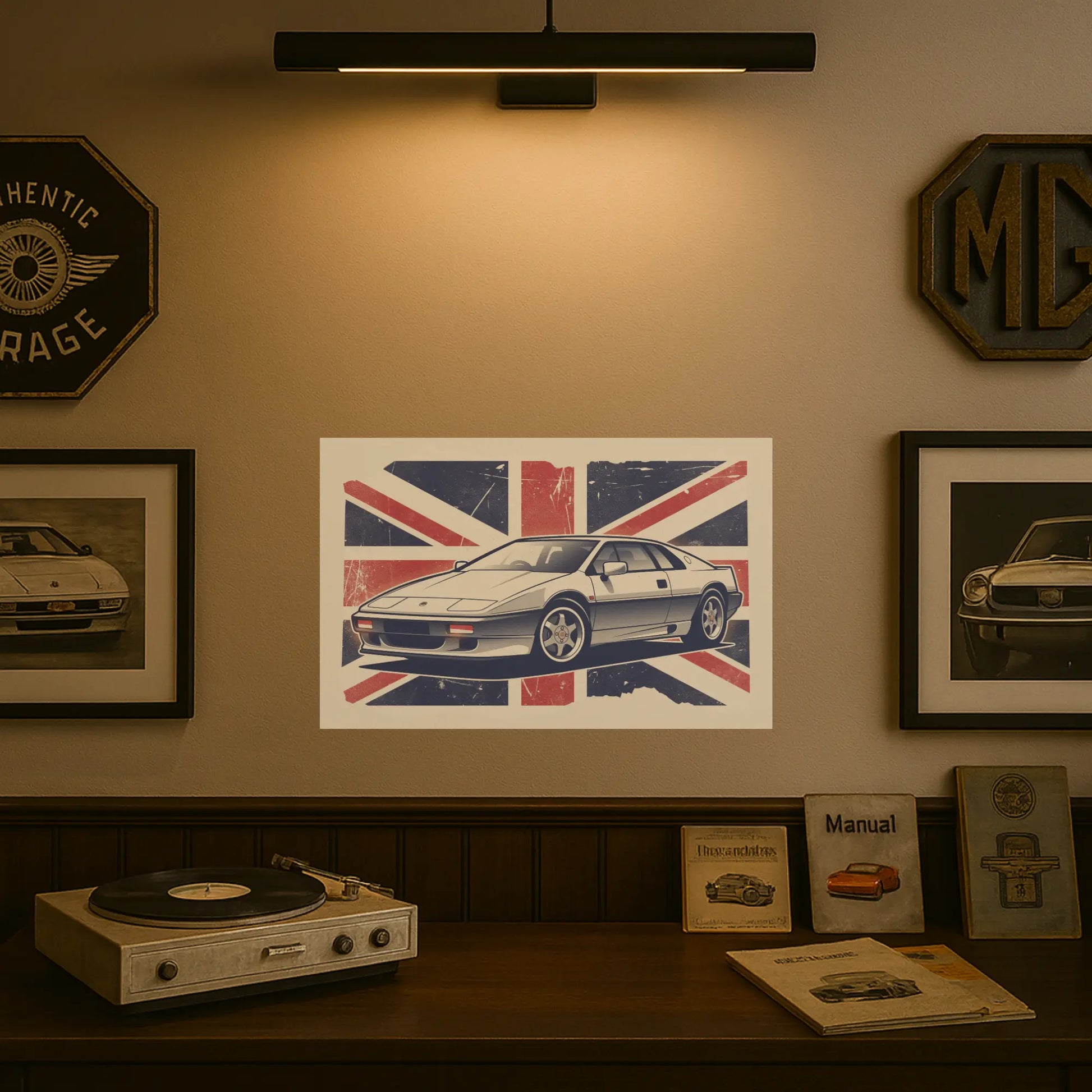 Lotus Esprit   - Fine Art Poster Galeto