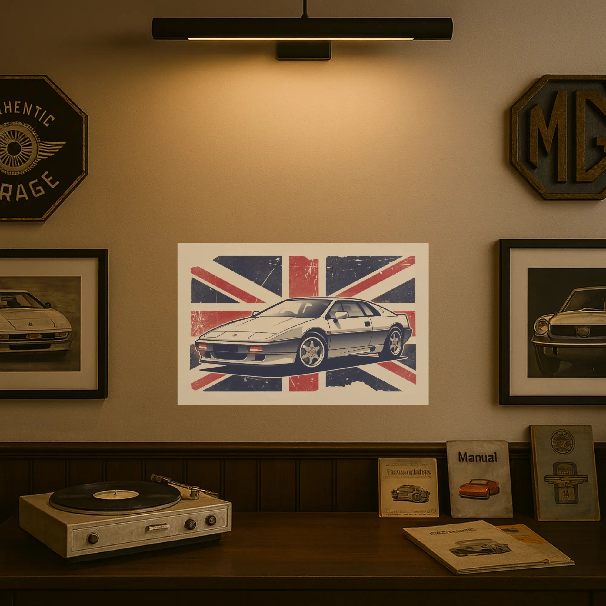 Lotus Esprit   - Fine Art Poster Galeto