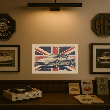 Lotus Esprit   - Fine Art Poster Galeto