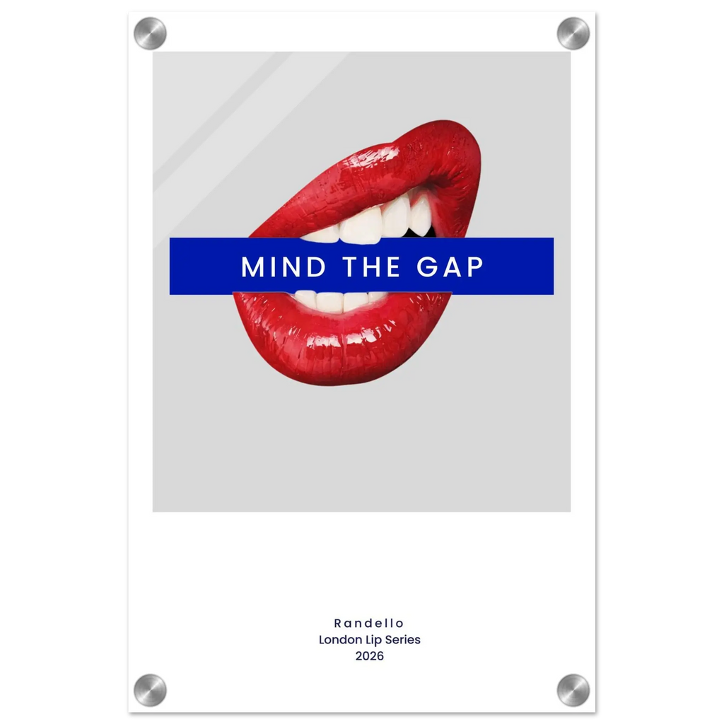 Mind The Gap – London Underground Inspired Acrylic Wall Art - Randello