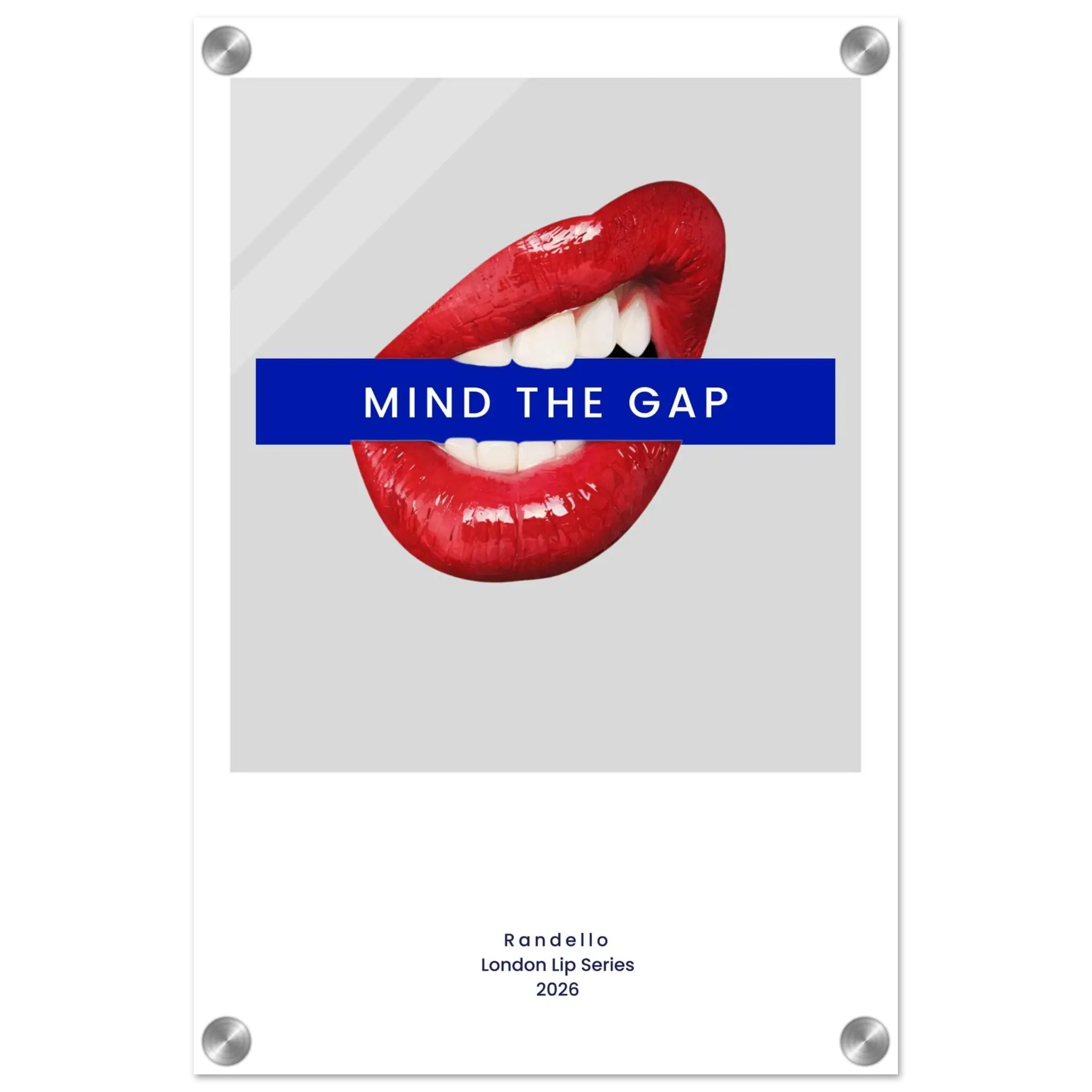 Mind The Gap – London Underground Inspired Acrylic Wall Art - Randello