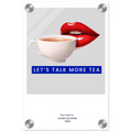 Let’s Talk More Tea – London Underground Inspired Acrylic Wall Art - Randello