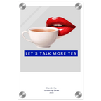 Let’s Talk More Tea – London Underground Inspired Acrylic Wall Art - Randello