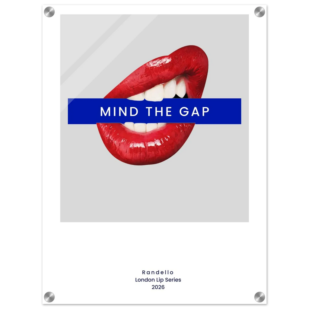 Mind The Gap – London Underground Inspired Acrylic Wall Art - Randello