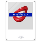 Mind The Gap – London Underground Inspired Acrylic Wall Art - Randello