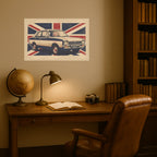 Ford Cortina   - Fine Art Poster Galeto