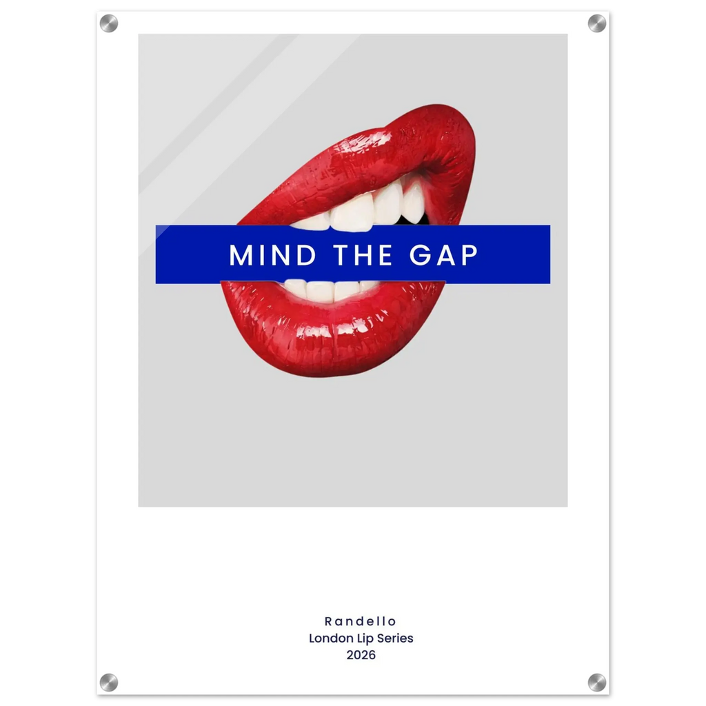 Mind The Gap – London Underground Inspired Acrylic Wall Art - Randello