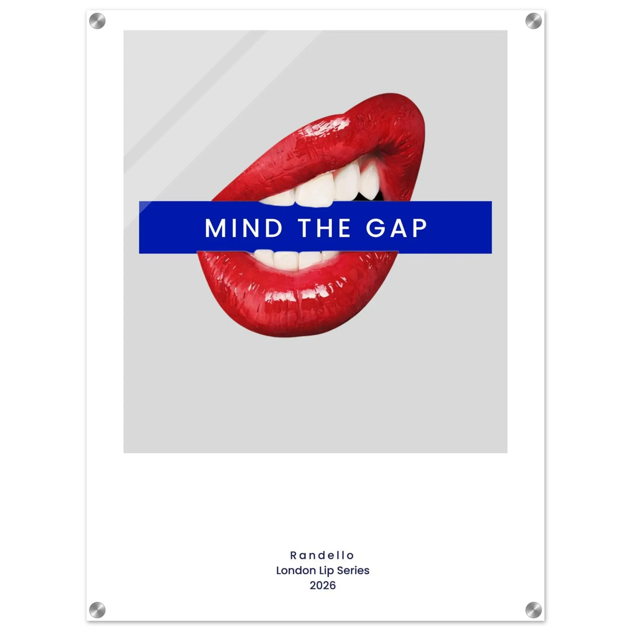 Mind The Gap – London Underground Inspired Acrylic Wall Art - Randello