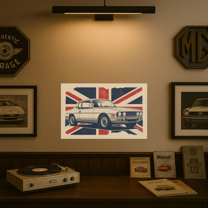 Triumph Stag   - Fine Art Poster Galeto