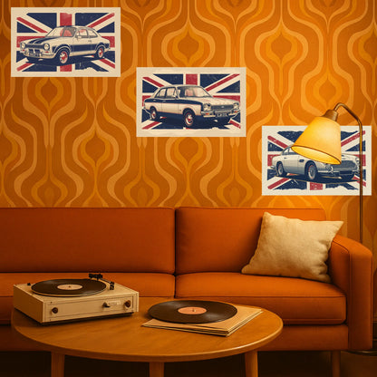 Ford Escort  - Fine Art Poster Galeto