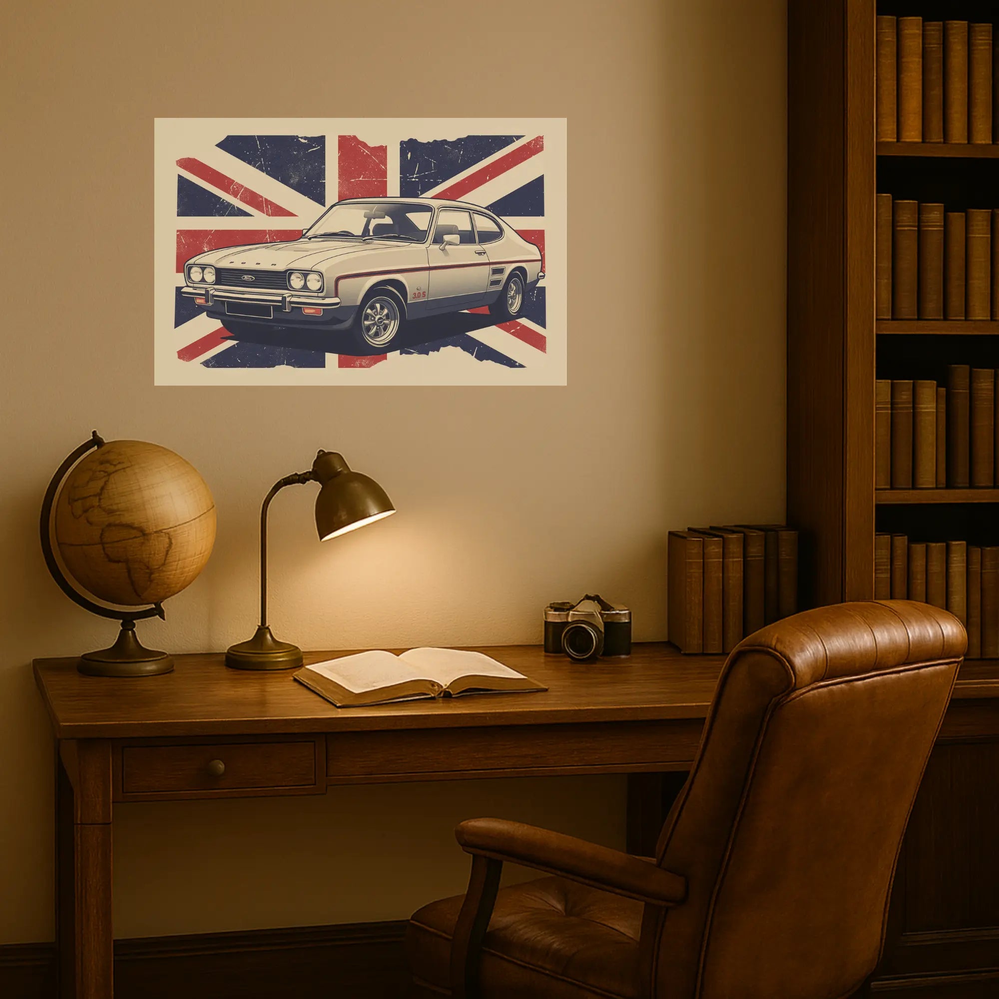 Ford Capri  - Fine Art Poster Galeto