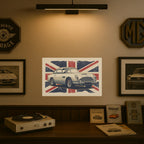 Aston Martin DB5 - Fine Art Poster Galeto