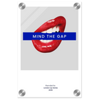 Mind The Gap – London Underground Inspired Acrylic Wall Art - Randello