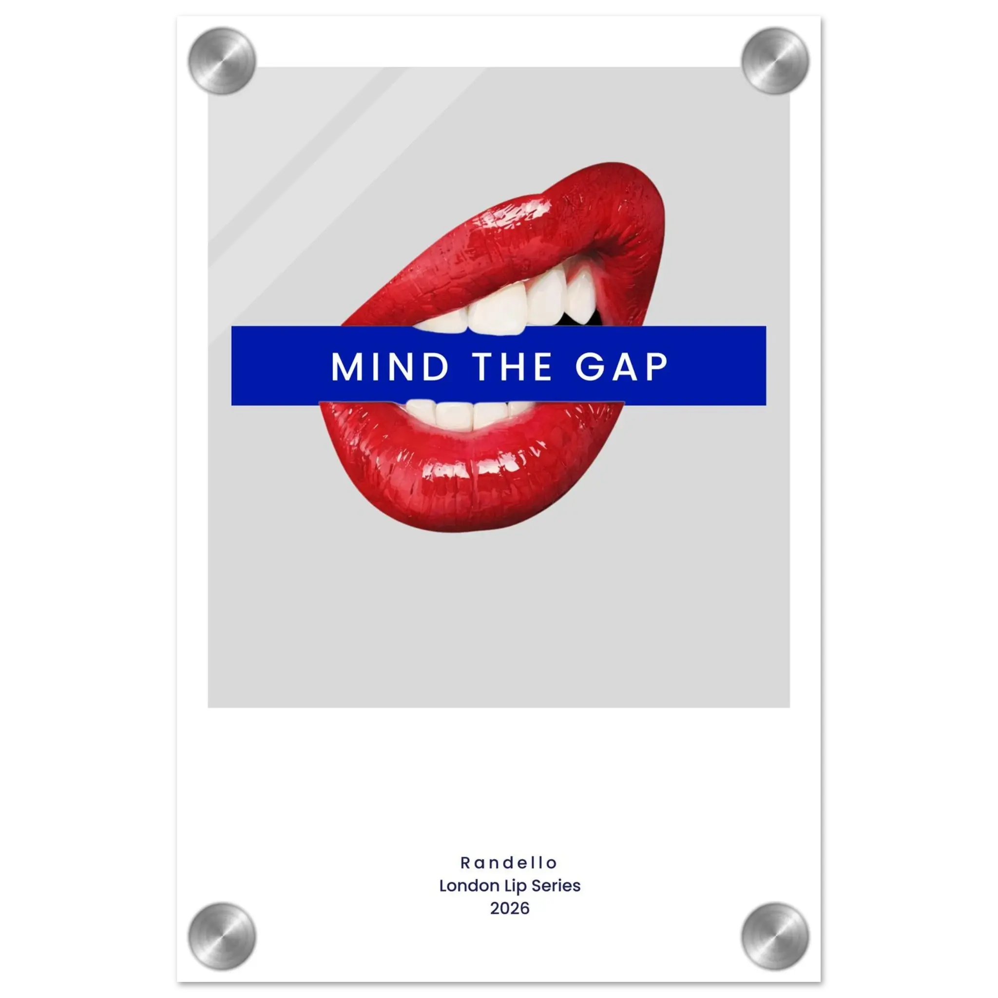 Mind The Gap – London Underground Inspired Acrylic Wall Art - Randello