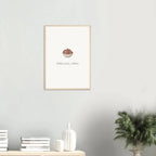 Little Joys, Often – Strawberries Bowl Kitchen Framed Print - Randello
