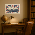 Aston Martin DB5 - Fine Art Poster Galeto