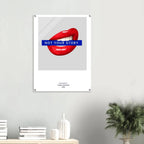 Not Your Story – London Underground Inspired Acrylic Wall Art - Randello