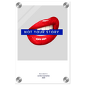 Not Your Story – London Underground Inspired Acrylic Wall Art - Randello