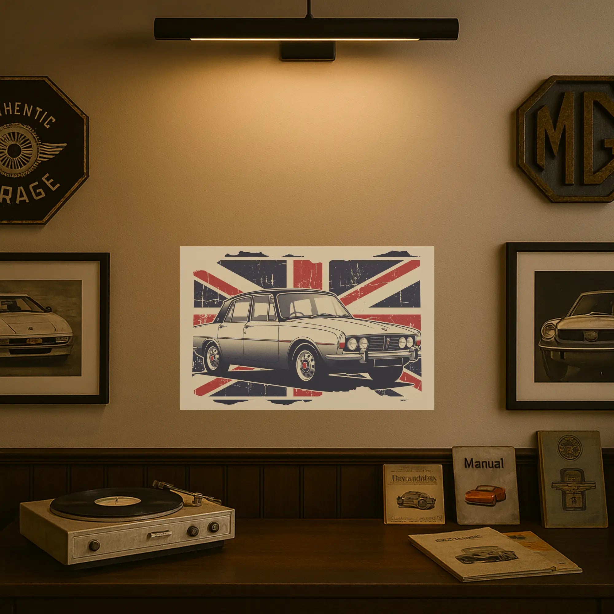 Rover P6   - Fine Art Poster Galeto