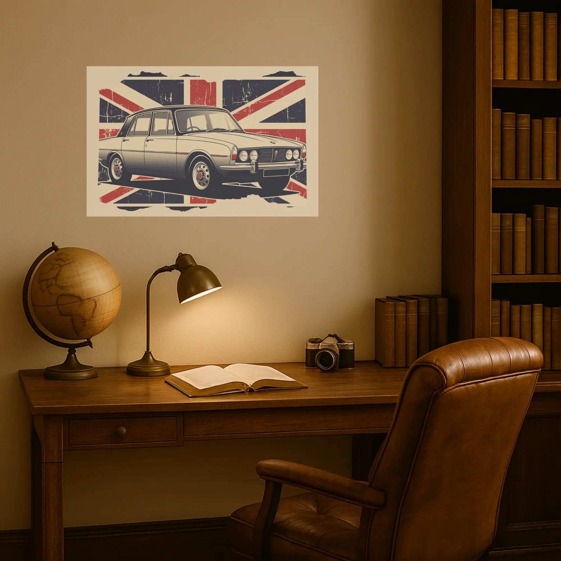 Rover P6   - Fine Art Poster Galeto