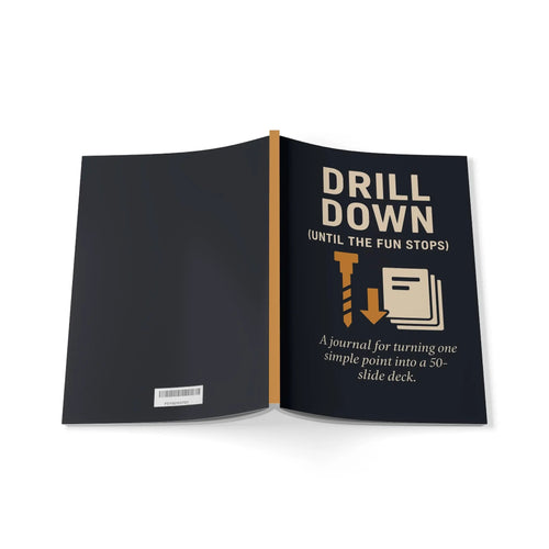 A5 Hardback Journal - Drill Down Lulu