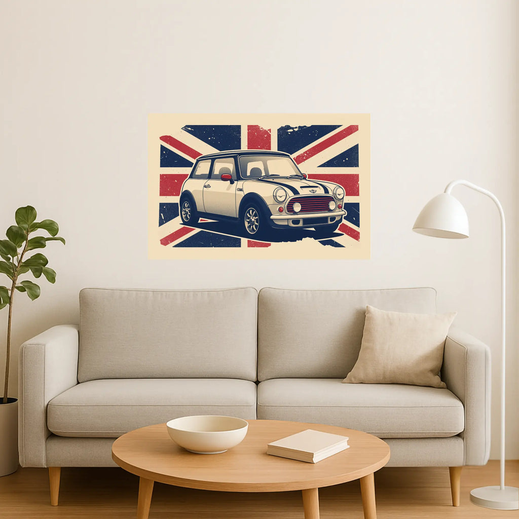 Mini Cooper   - Fine Art Poster Galeto