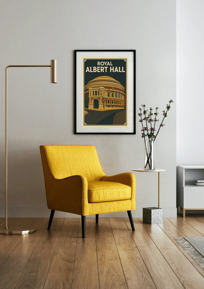 Royal Albert Hall London Fine Art Poster Galeto