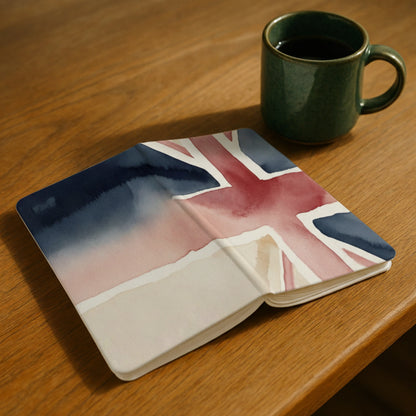 A5 Hardback Journal – Blush Britannia Union Fade Lulu