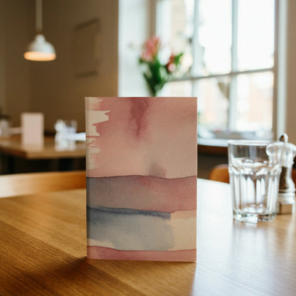 A5 Hardback Journal – Blush Britannia Coastal Stripes Lulu