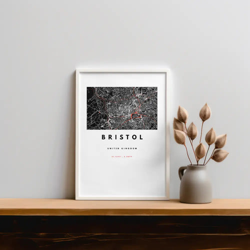 Bristol City – Quality Framed Print, Ready to Hang Galeto