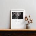 Cardiff City – Quality Framed Print, Ready to Hang Galeto