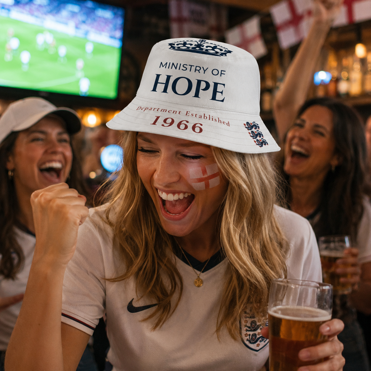 England  Bucket Hat