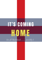 World Cup Poster - Its Coming Home - Randello