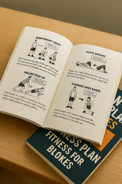 The No Gym Fitness Plan For Blokes - Lose Belly Fat, Build Strength & Energy Without the Gym