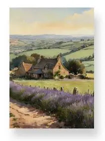 A5 Hardback Journal - Cotswolds Cottage Path Lulu