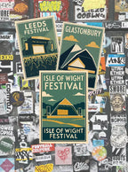 Isle of Wight Festival Coastal Stage – Fine Art Poster Print Galeto