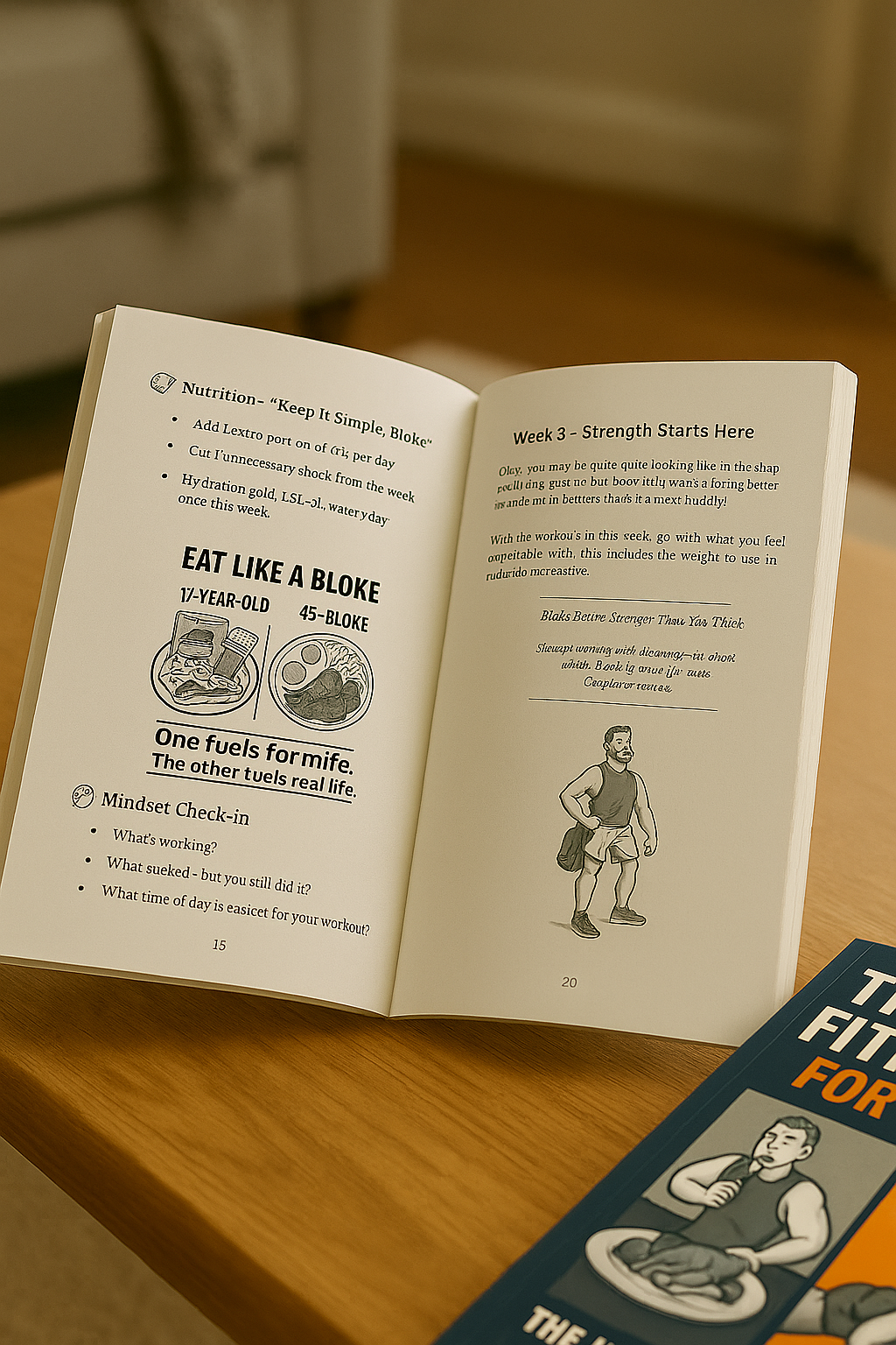 The No Gym Fitness Plan For Blokes - Lose Belly Fat, Build Strength & Energy Without the Gym