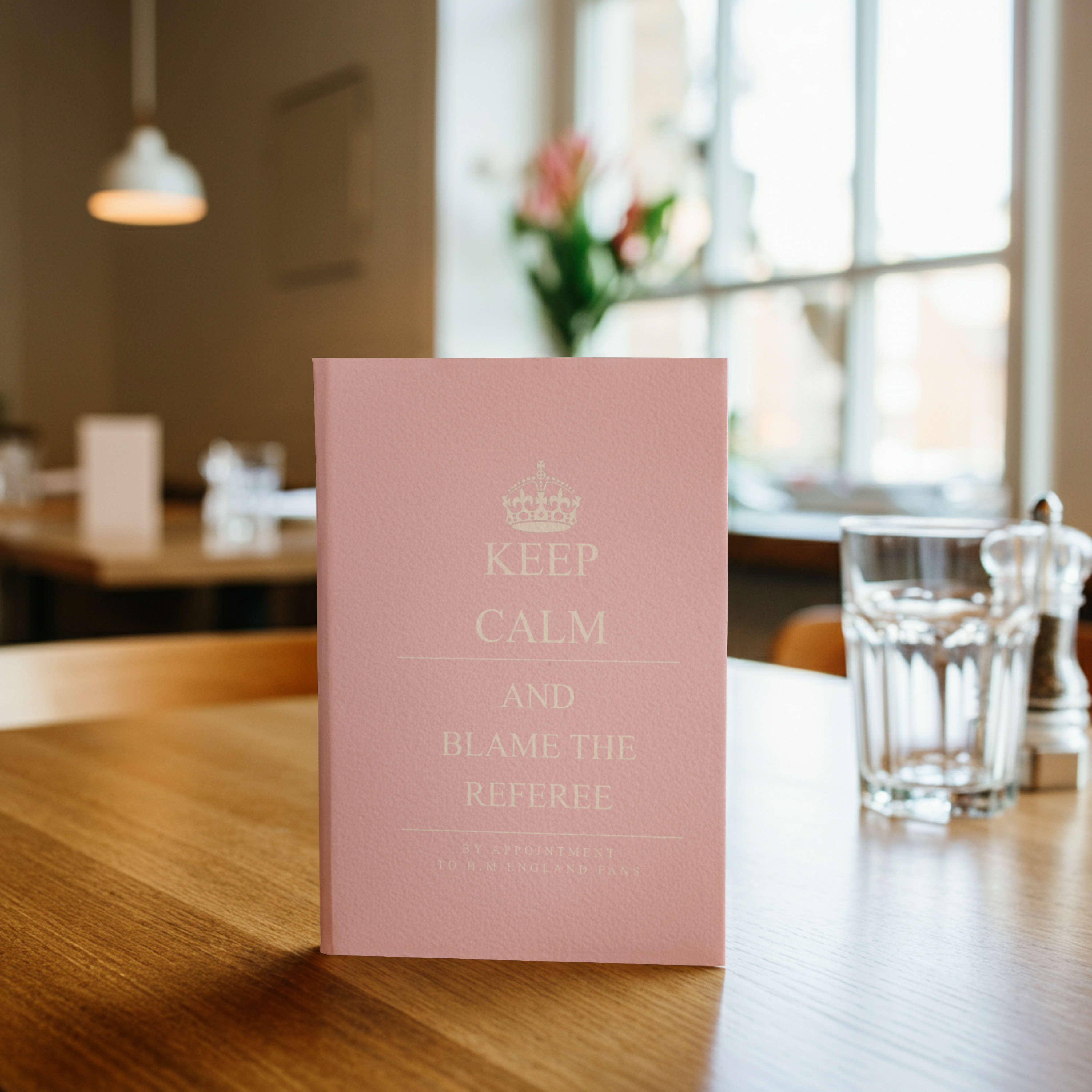 A5 Hardback Journal - Keep Calm And Carry On - Randello