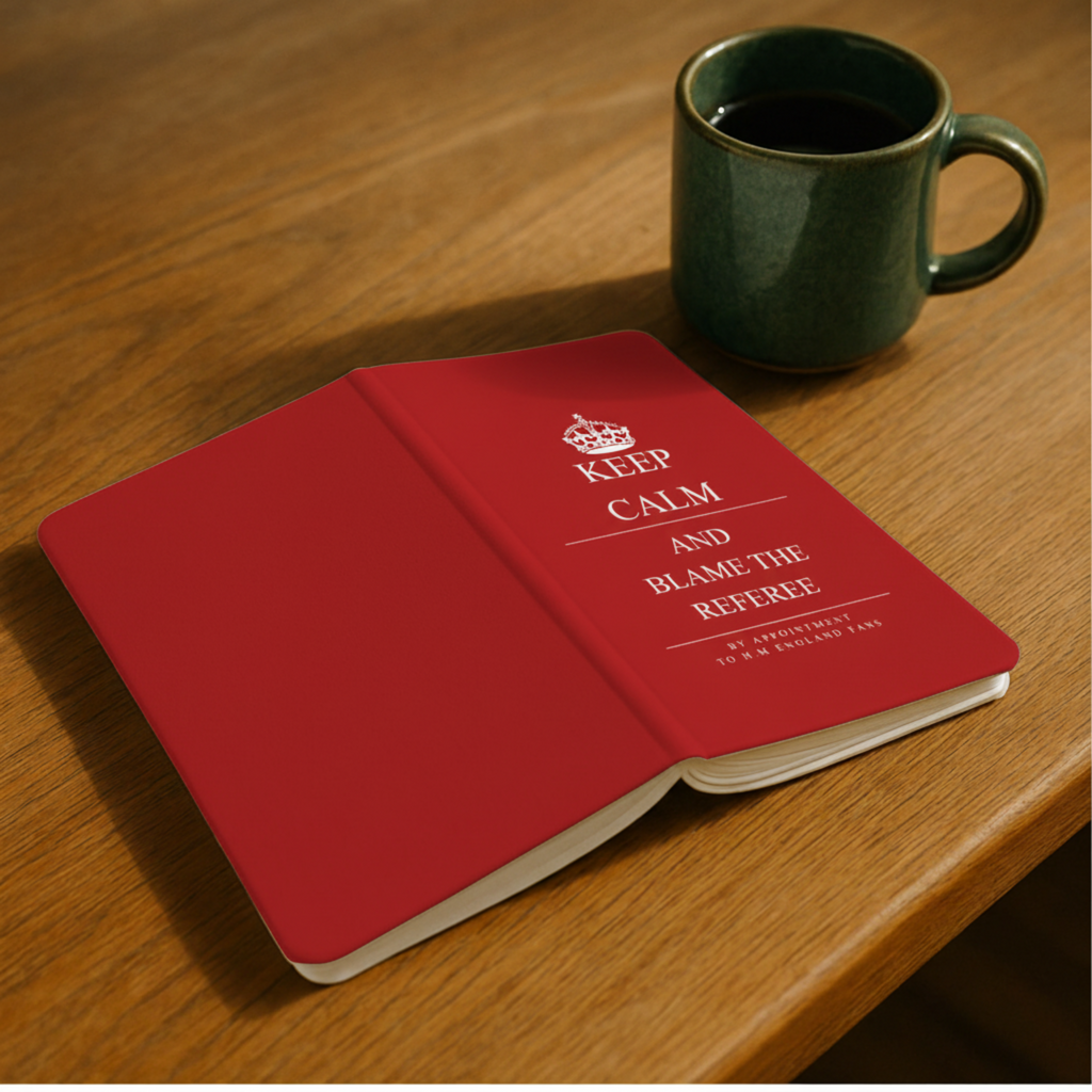 A5 Hardback Journal - Keep Calm And Carry On - Randello