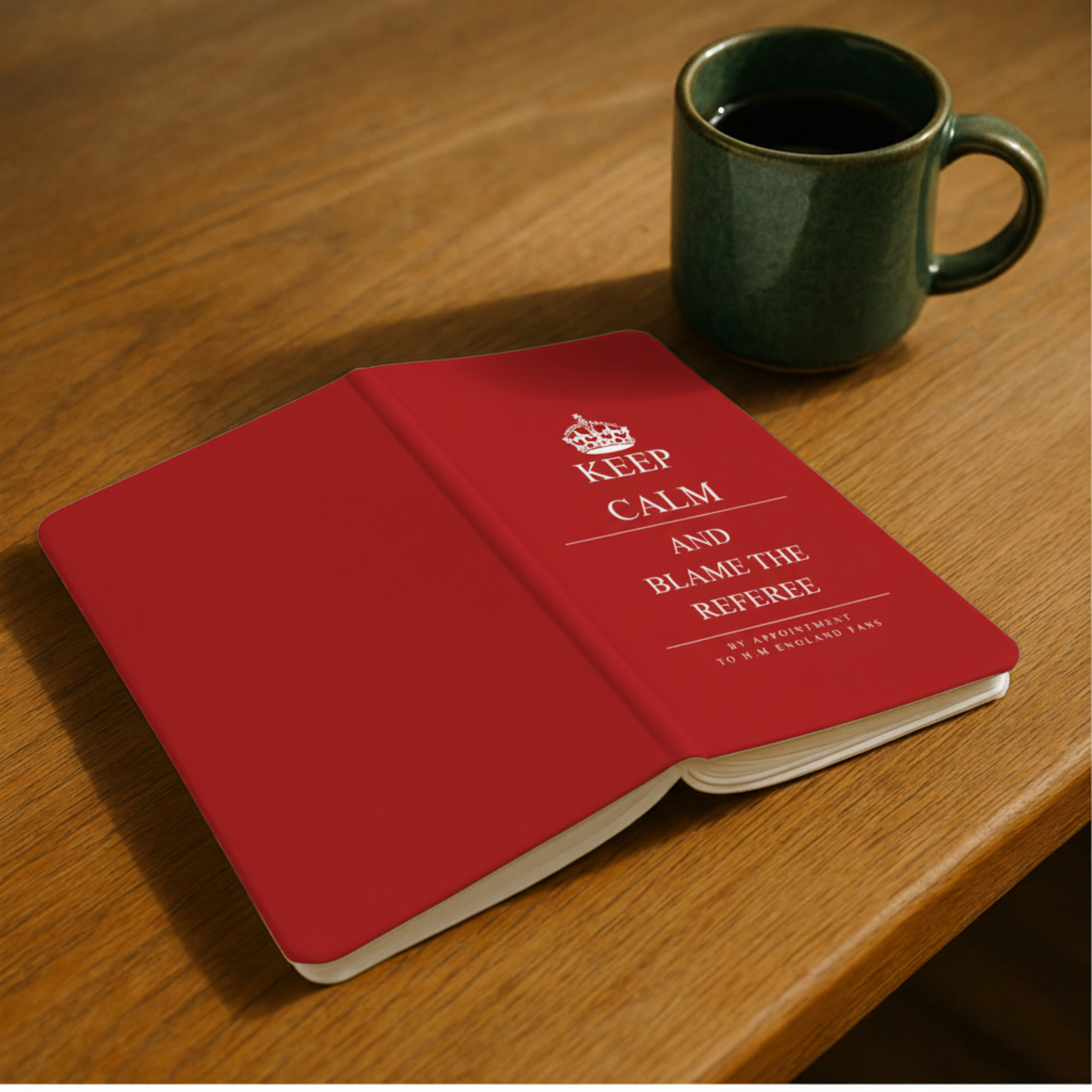 A5 Hardback Journal - Keep Calm And Carry On - Randello